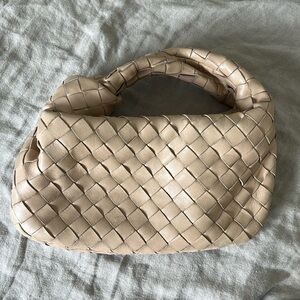 Bottega Veneta Tan/Oatmeal Mini Jodie